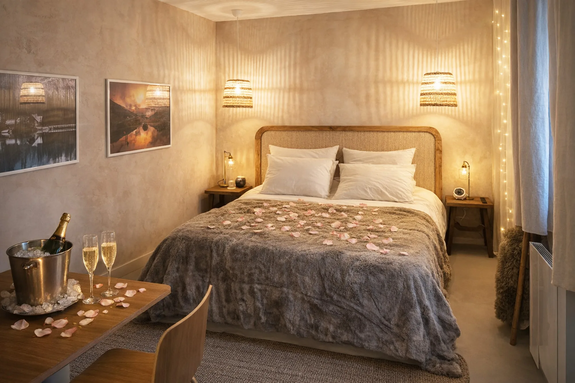Chambre romantique La Maison Discrète